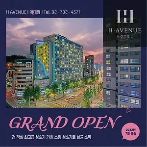 3* Hotel H Avenue Idae Shinchon